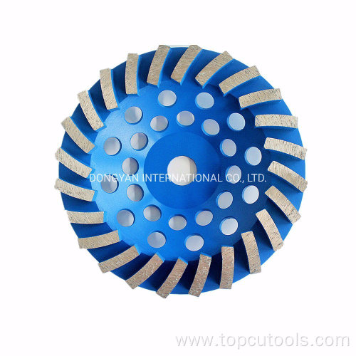 High Quality Segmented Turbo Diamond Grinding Cup Wheel